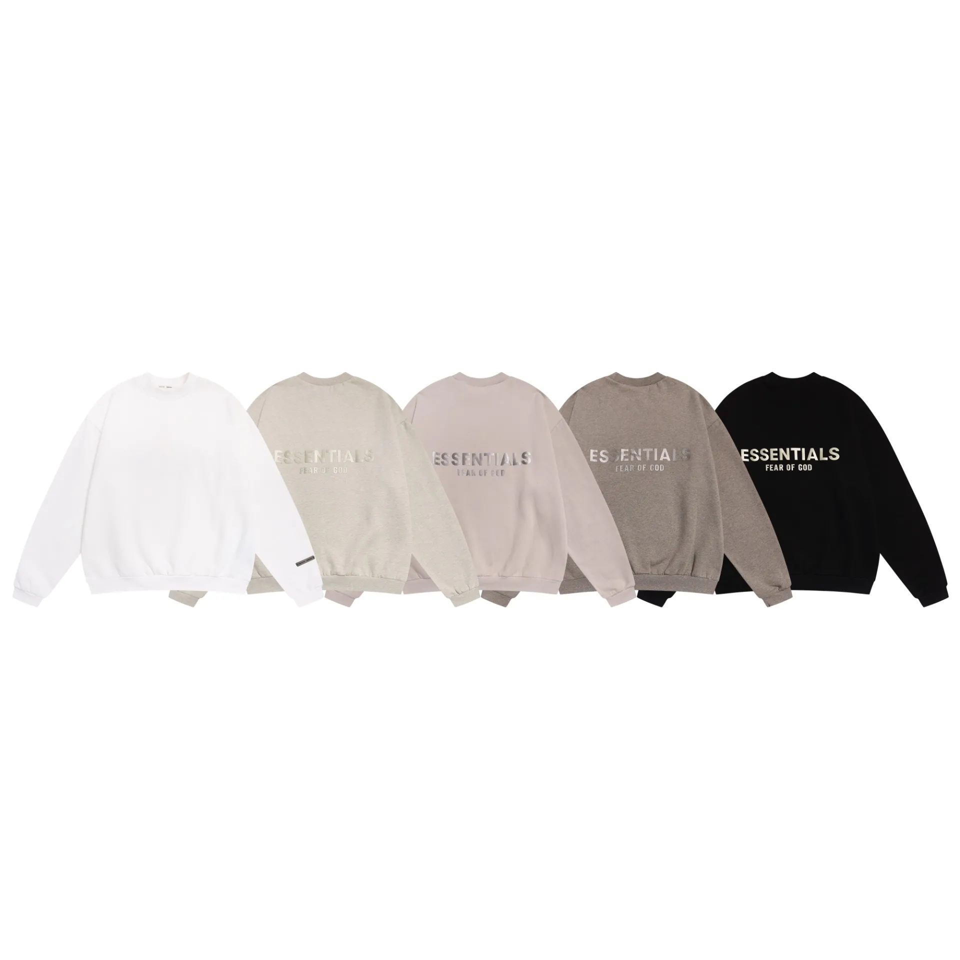 Essentials Fear of God FOG ：Y # ：Black White Brown Sizes：S M L XL